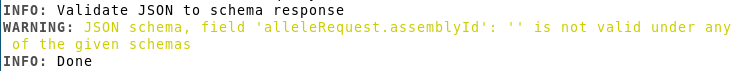 Bad json