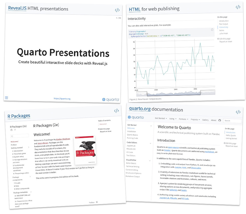 Literate programming with Quarto